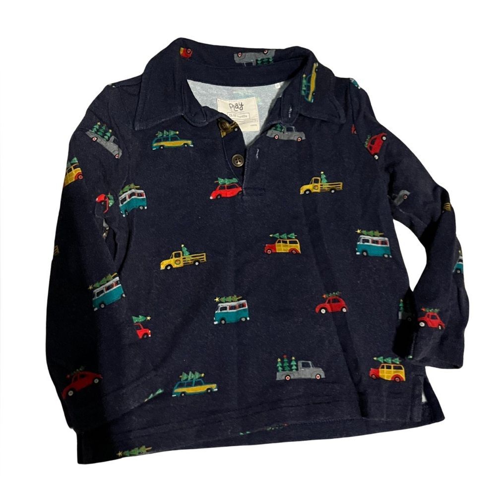 Little Sleepies PLAY Christmas Polo